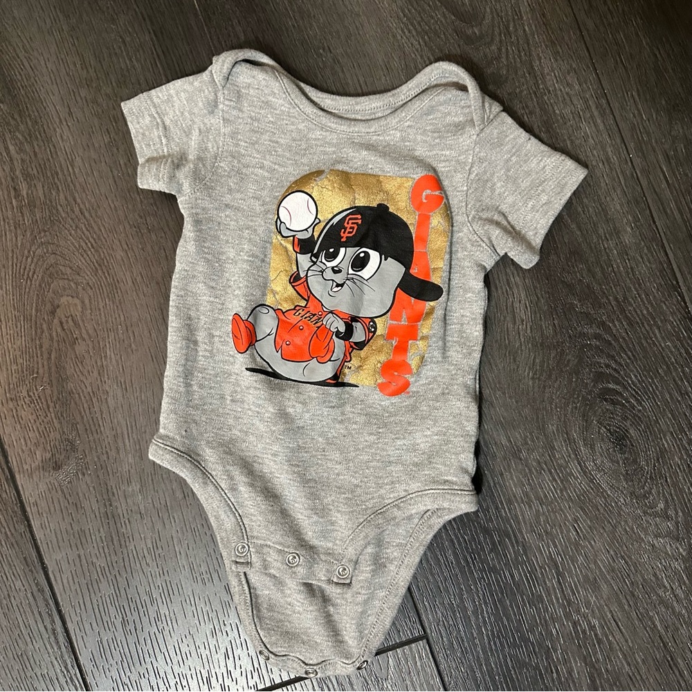 SF Giants onesie